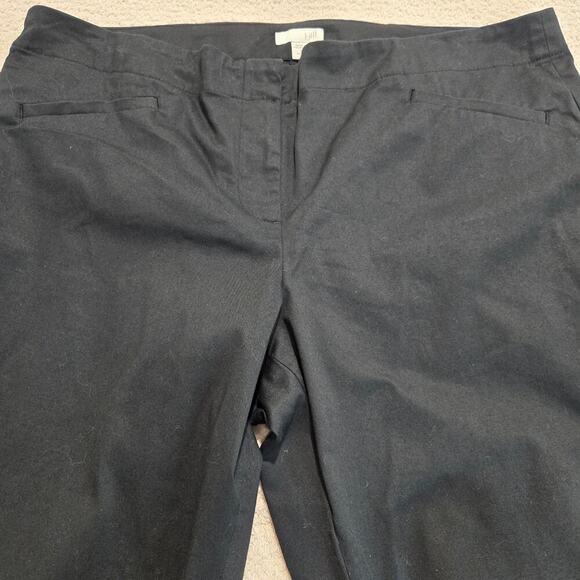 J. Jill Cotton Blend Cropped/Ankle Pants Mid-rise Size 16P Casual Normcore - Picture 2 of 10